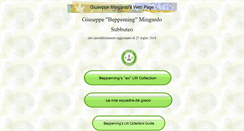 Desktop Screenshot of mingardo.it